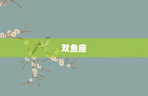 双鱼座